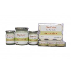 Unscented Set - Soy Candles
